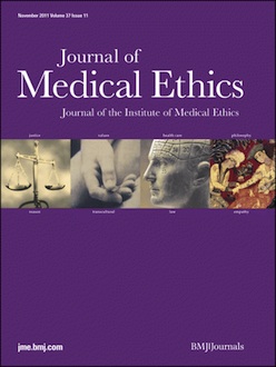 journal of medical ethics
